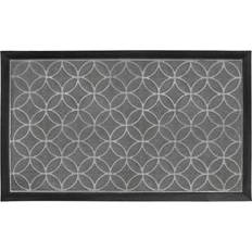 Tapis Tapis d'Entrée Rectangle Emilio 45x75 cm Noir Noir cm