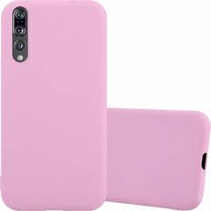 Cadorabo CANDY ROSA, Honor P20 PLUS P20 PRO Case for Huawei P20 PRO P20 PLUS Cover Protection TPU Silicone Gel Back case Pink