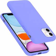 Cadorabo LIQUID HELL LILA, Apple iPhone 11 6.1 Case for Apple iPhone 11 Cover Protection TPU Silicone Gel Purple