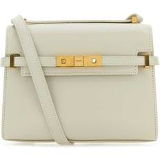 Saint Laurent Laukut Saint Laurent Ivory Leather Manhattan Mini Shoulder Bag