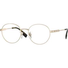 Glasögon & Läsglasögon Burberry BE1363TD Asian Fit 1331 Guldiga Glasögon