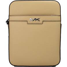 Michael Kors Crossbody Bags Michael Kors Cooper Medium Camel Crossgrain Leather Flight Crossbody Bag