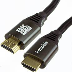 Kenable ultra hochgeschwindigkeit geflochten hdmi 8k 60/4k