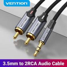 Vention RCA Cable 3.5mm to 2RCA Cable 3.5mm Jack Plug Male to Male RCA Cable DVD VCD
