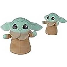Star Wars Mjukisdjur Simba Disney Star Wars, Mandalorian, The Child Squishy, 25 cm gos, plyschleksak från 0 år