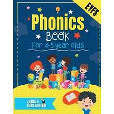 Karten Bücher Phonics Book for 4-5 Year Olds: Bumper Phonics Activity Book for Reception EYFS KS1 Practice Letters, Sounds, Words, Tracing and Handwriting: Handwriting Includes Cut-Out Flash Cards (Karten)