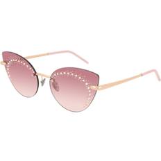 PM0073s 003 Women Sunglasses - Gold