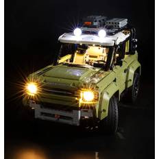 Briksmax BRIKSMAX Led Lighting Kit for LEGO Technic Land Rover Defender,Compatible with LEGO 42110 Building Blocks Model- Not Include the Lego Set