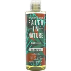 Faith in Nature Shampoos Faith in Nature Shampoo Blue Cedar -400ml pack of 6