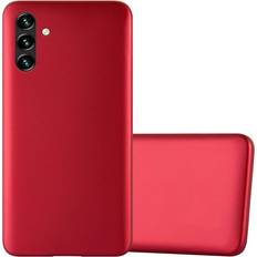 Accessori per cellulari Cadorabo Red Case for Samsung Galaxy A13 5G Cover Matt Metallic Protection TPU Silicone Gel Back case