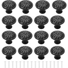 Door Knob Kitchen Handle Drawer Knobs Vintage Round Cupboard Knob with Screws
