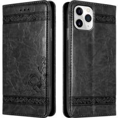 Cadorabo Black Case for Apple iPhone 11 PRO Cover Book Wallet Protection PU Leather Magnetic Etui