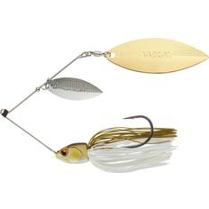 Spinner Esche da Pesca Caperlan Spinnerbait SPINO PK 28g ayu giallo oro bianco