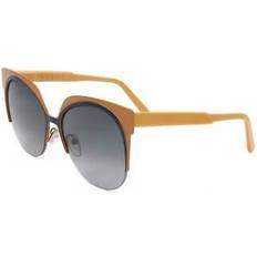 Womens Metal Sunglasses - Grey