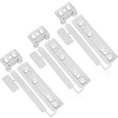 Spares2Go Door Plastic Mounting Bracket Fixing Slide Kit for Electrolux Integrated Fridge & Freezer Pack of 3