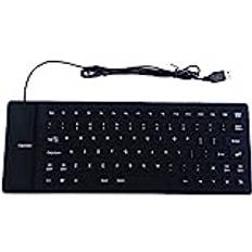Danlai Danlai silikon tyst mjukt tangentbord 85-tangent datortangentbord mini