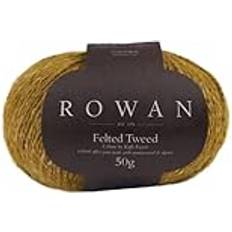 Yarn & Needlework Supplies Rowan Felted Tweed F.Mustard 50% Wool 25% Alpaca 25% Viscose Yarn 50g