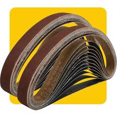 12x18 12 x 18 Inch Sanding Belt Pack 12-Inch x 18-Inch,24 Pcs8 Each of 80 120 150 grits Aluminum Oxide for Sander