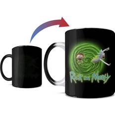 Kitchen Accessories Morphing Mugs Rick and Morty 3D Green Portal