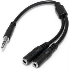 StarTech Slim Stereo Splitter Cable - 3.5mm Male