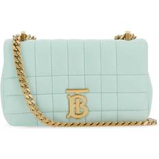 Burberry Laukut Burberry Pastel Light-Blue Leather Mini Lola Shoulder Bag