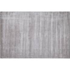 Viscosa Tappeti Beliani Tappeto In Viscosa Grigio Chiaro 160 x 230 cm Grigio