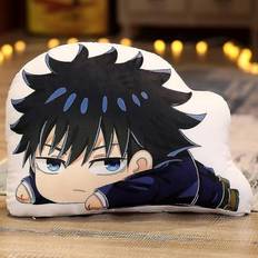 HKHBJS Jujutsu Kaisen Anime Peripheral Gojo Satoru Itadori Yuji Double Sided Stuffed Nap Pillow Cushion Plush Home Decoration Toy Gift