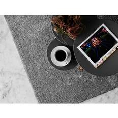 Beliani Light Shaggy Rug Grey