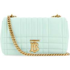 Burberry Laukut Burberry Pastel Light-Blue Leather Small Lola Shoulder Bag