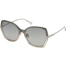 Nina Ricci SNR361 Sonnenbrille, KAKI/Rose