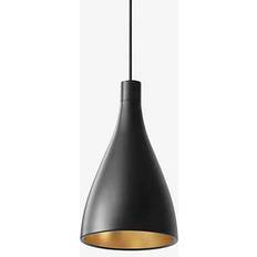 Pablo Designs Swell 20 cm Black Brass Pendant Lamp