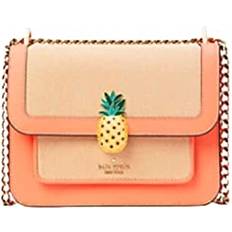 Kate Spade Canvas Crossbody Bags Kate Spade Remi Pineapple Colada Flap Chain Crossbody Melon Ball