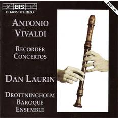 Recorder Concertos Laurin Drottningholm Baroque Ensemble 2001 (CD)