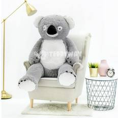 TeddyWay Stor Koala, Gosedjur, Leksak, 130 Cm, Grå Koko