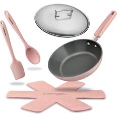 Cookware MasterPan Ceramic Stovetop Set Clay