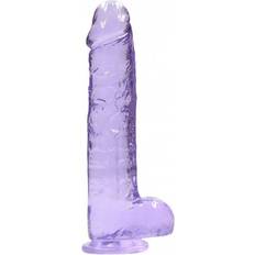 Shots 9" 23 cm Realistic Dildo With Balls Purple