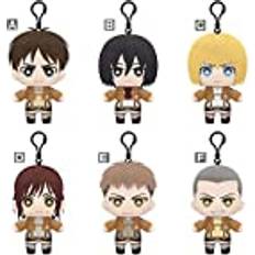 Bandai Peluches Bandai Peluche banpresto attack on titan tomonui plush assort series 1 unidad aleatoria 5 cm