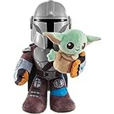 Star Wars Clan of Two: Mandalorian & Grogu Feature Plush