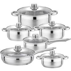 Velaze Motti 12 Stick Cookware Set with lid 12 Parts