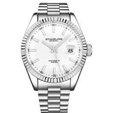 Stührling Original Lineage Classic 42mm Silver One Size