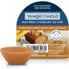 Yankee Candle Spiced Banana Bread vaxsmältning Doftljus