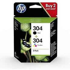 HP 304 2-Pack Original Ink Cartridges - Black/Tri-color