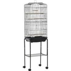 Pawhut Bird Cage Budgie Cages for Finch Canary Parakeet