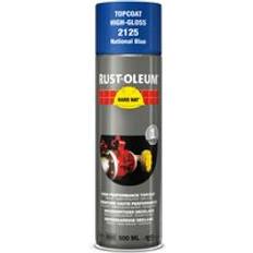 Utilisation Intérieure Peintures vente Rust-Oleum Couche De Finition Hard Hat Ral-couleurs Bleu National RAL 500 ml Bleu