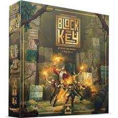 Skellig Games SKED0025 Block and Key, Brettspiel, fÃ¼r 1-4 Spieler, ab 14 Jahren DE-Ausgabe