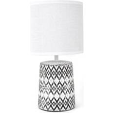 Hestia Etched Base Table Lamp