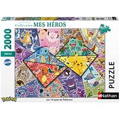 NATHAN Puzzles 4005556873142 2000 piece puzzle art photo Pokémon Adult