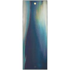 Manduka Yoga Equipment Manduka Manduka Yogitoes Skidless Yoga Mat Towel Green/Blue at Academy Sports