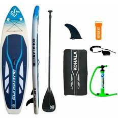 SUP Sets BigBuy Inflatable Paddle Surf Board with Accessories Kohala Sunshine White 305 x x cm