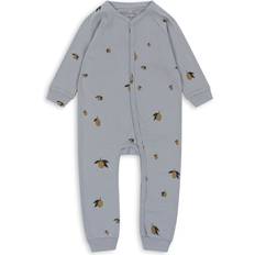 Gule Jumpsuits Konges Sløjd Lemon Harbor Sleepy Heldrakt-12 mdr